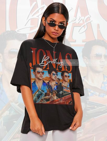 JONAS BROTHER Vintage Shirt, Joe Jonas Fan Tees