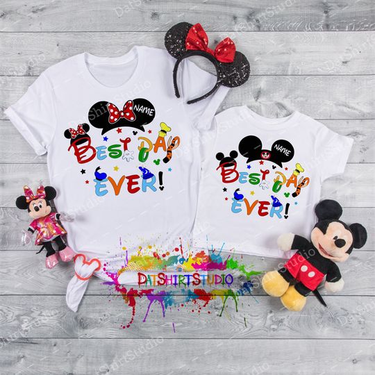 Disney Shirt, Disney Best Day Ever, Disney Custom Shirts, Disney Trip 2023