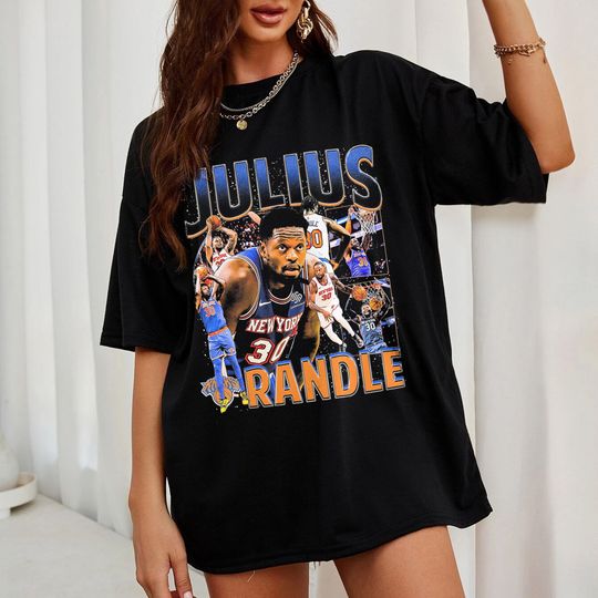 Discover Julius Randle Vintage Shirt, Julius Randle Fan Tees, Basketball Shirt