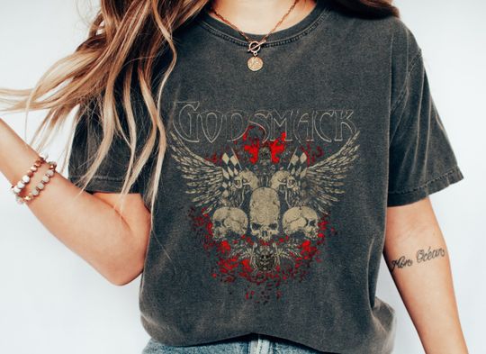 Discover Godsmack T-Shirt, Oversized Shirt, Classic Rock, Vintage,