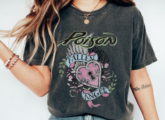 Poison T-Shirt, Oversized Shirt, Classic Rock
