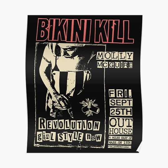 Bikini Kill Premium Matte Vertical Poster