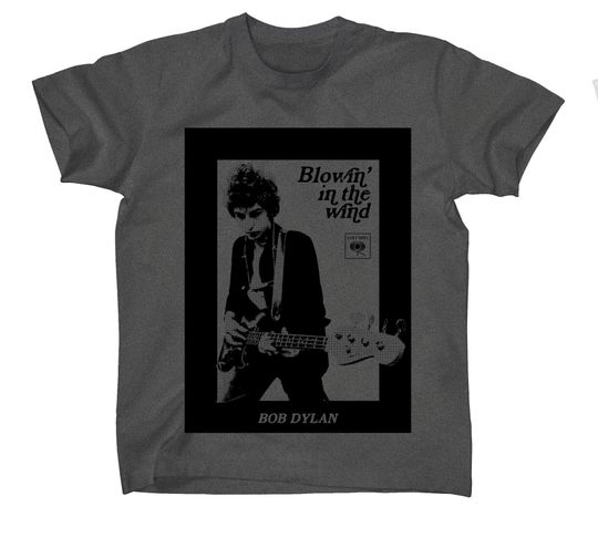 Discover Bob Dylan Blowin In The Wind T-Shirt