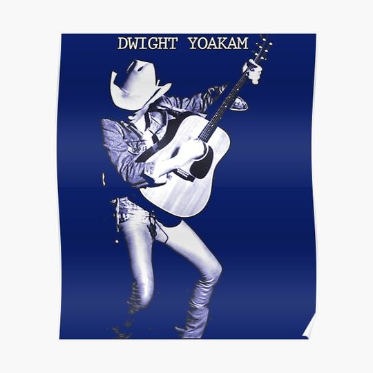 Discover Dwight Yoakam Concert Premium Matte Vertical Poster