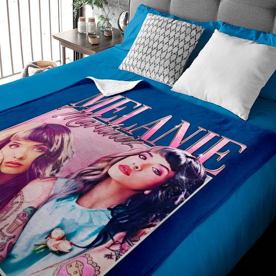 Melanie Martinez Vintage Baby Blankets, Gift For Fan, For Her, For Him