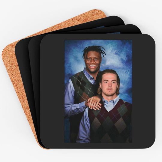 George Pickens Kenny Pickett Pittsburgh Steeler Funny Coasters