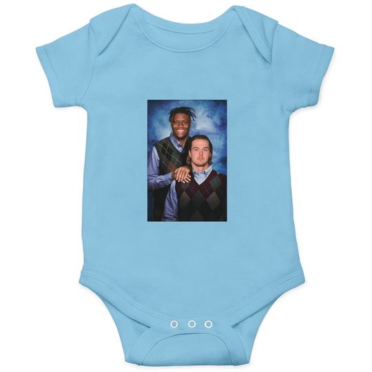George Pickens Kenny Pickett Pittsburgh Steeler Funny Onesies