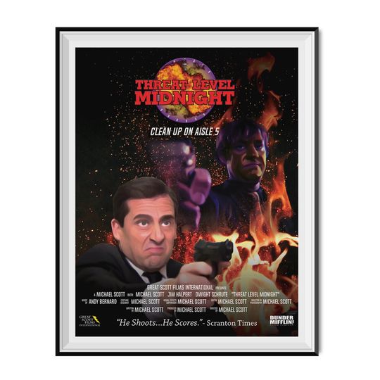 Threat Level Midnight Movie Poster