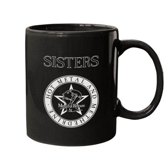 The Sisters Of Mercy Unisex Mugs: Hot Metal And Methedrine