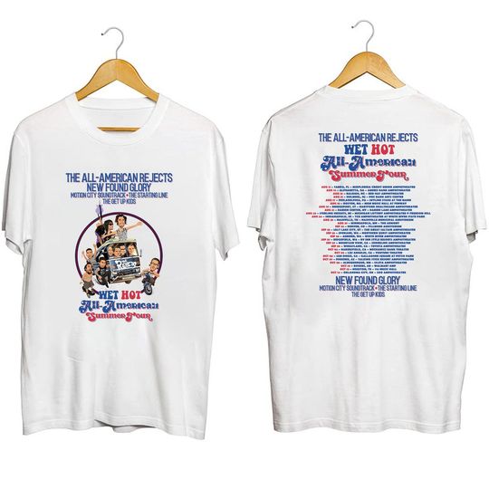 Discover The All-American Rejects, Newfound Glory Tour 2023 Shirt, All-American Rejects 2023 Concert Shirt