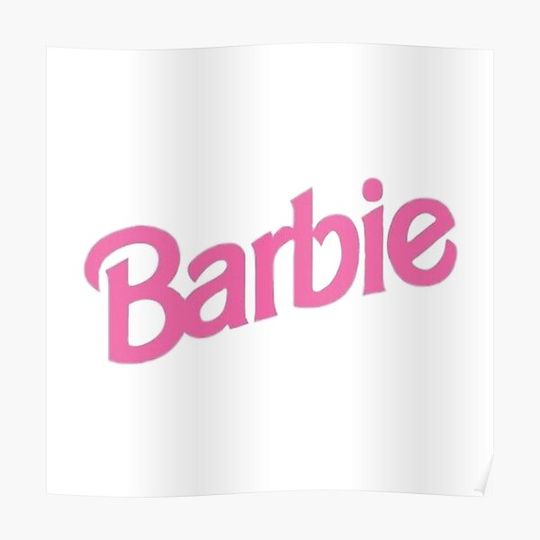 Barbie logo Premium Matte Vertical Poster