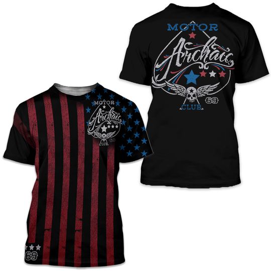 Archaic By Affliction Mens T-shirt Nation Regular Fit
