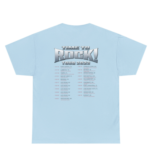 Tesla Rock Band 2023 Tour Dates T-Shirt