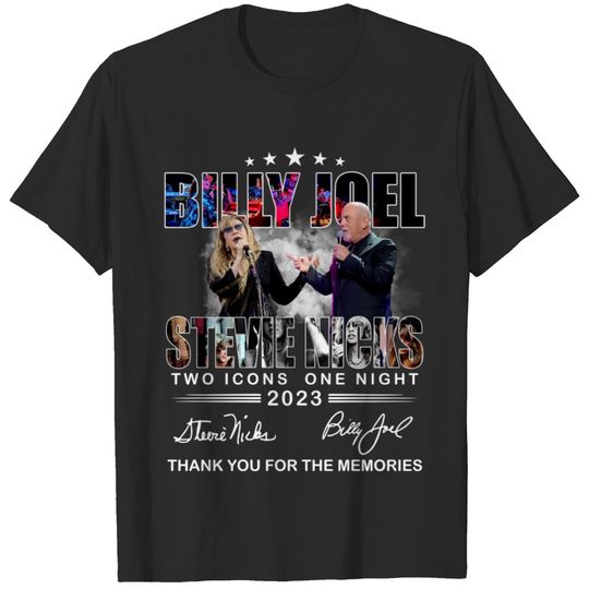 Billy Joel n Stevie Nicks Tour 2023 Shirt