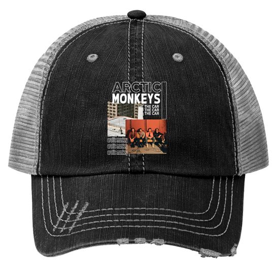Arctic Monkeys North American Tour 2023 Vintage Trucker Hats, Arctic Monkeys Band Tour Trucker Hats