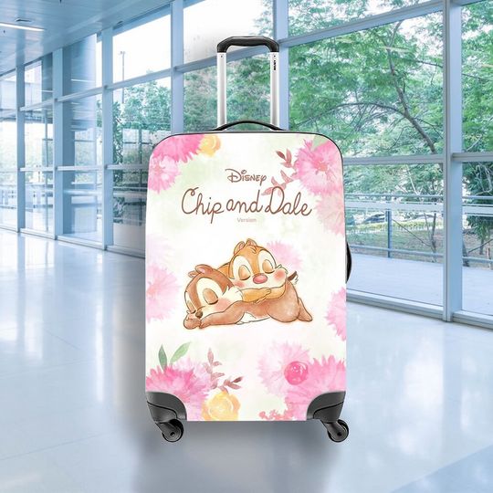 Discover Chip Ans Dale Luggage Cover, Funnty Cartoon Cover
