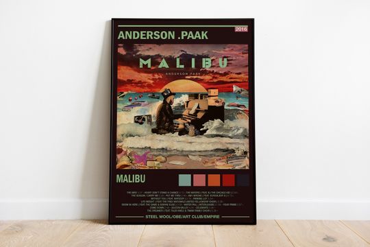 Anderson .Paak Malibu Album Poster