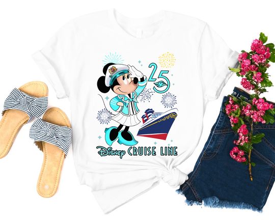 Disney Cruise line 25th anniversary shirt