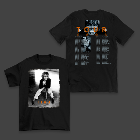 2000 Tina Turner 24/7 Tour T-Shirt