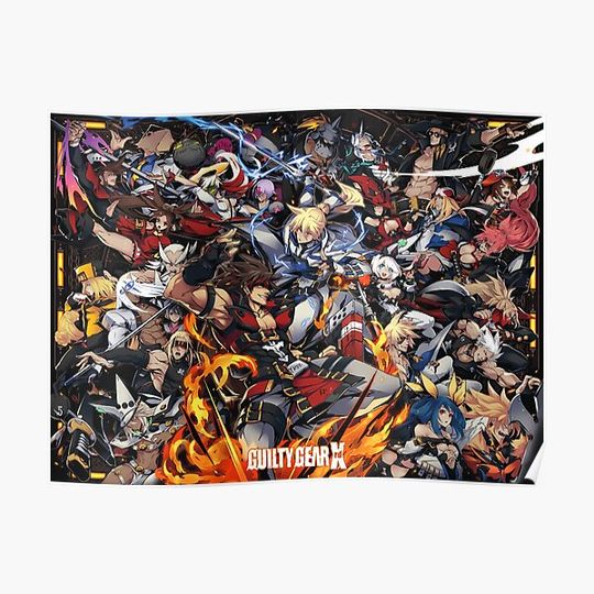 Discover Guilty Gear Xrd Premium Matte Vertical Poster