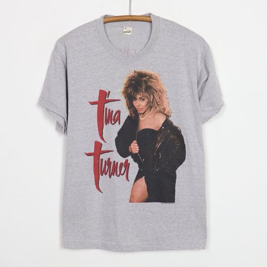 vintage 1987 Tina Turner Break Every Rule Tour Shirt