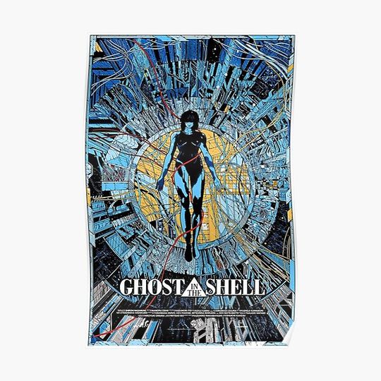 Ghost in the Shell Premium Matte Vertical Poster