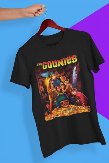 The Goonies, Movie Poster Style T Shirt, Vintage 80s Goonies T-Shirt