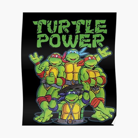 Teenage Mutant Ninja Turtles Premium Matte Vertical Poster