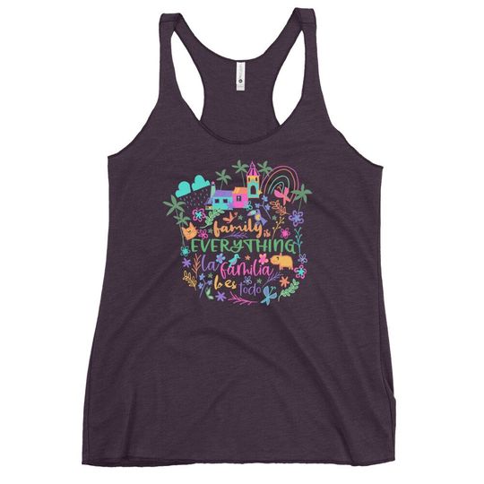 Encanto Family Tank Top Disney Shirt Family is Everything Disney Racerback Tank