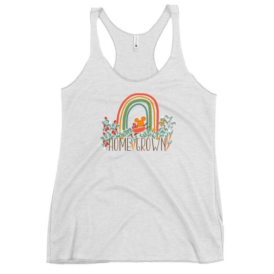 Disney Garden Tank Top Mickey Shirt Home Grown Garden Tank Top