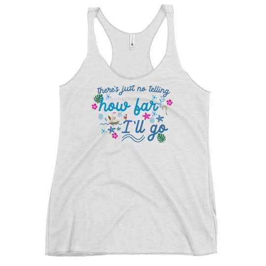 Moana Song Lyrics Shirt Disney Vacation Women's  Tank