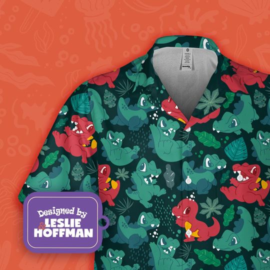 Discover Totodile Hawaiian Shirt,