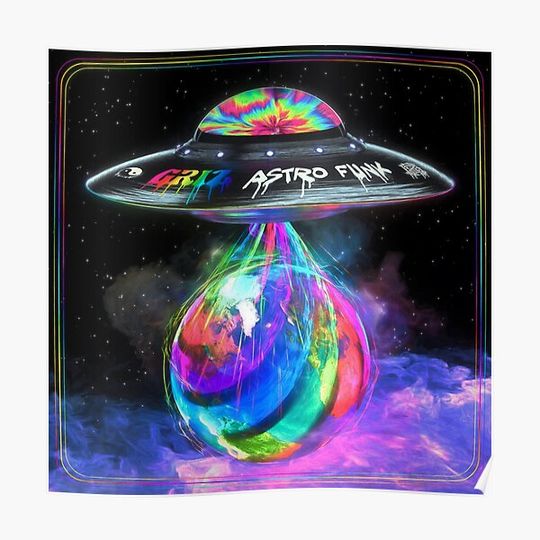 griz astro punk 2022 masmart Premium Matte Vertical Poster