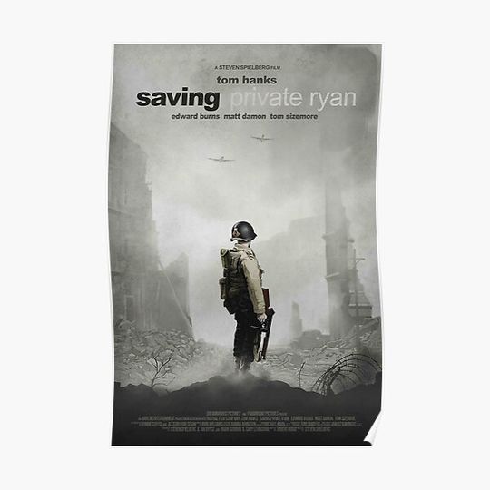Discover Saving Private Ryan (1998) Premium Matte Vertical Poster
