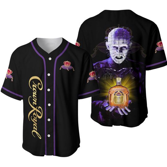 Crown Royal Hellraiser Baseball Jersey,Movie  Baseball Jersey