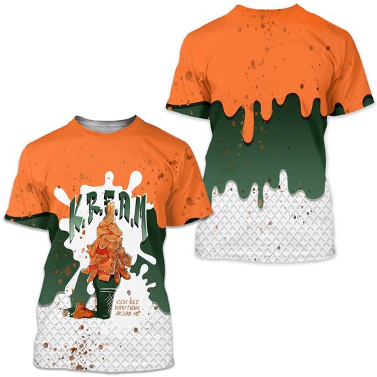 KREAM 3D Waffle Cone T-Shirt Match Dunk Low Miami