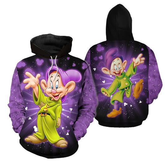 Dopey Violet Disney Hoodie