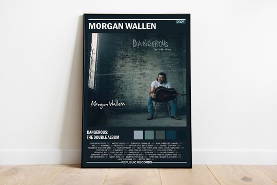 Wallen Western - Dangerous: The Double Album - Album Poster