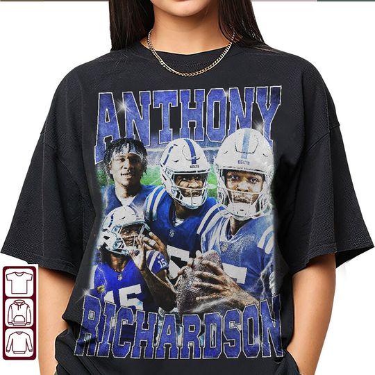 Discover Anthony Richardson 90s Vintage, Anthony Richardson Bootleg Shirt