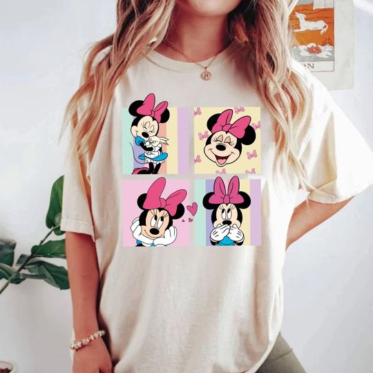 Disney Minnie Mouse Shirt, Disney Girls Shirt, Disney Aesthetic Shirt, Disneyworld