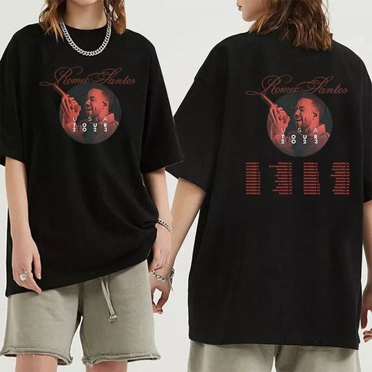 Discover Romeo Santos 2023 Tour Formula Vol3 Shirt, Romeo Santos Fan Shirt,