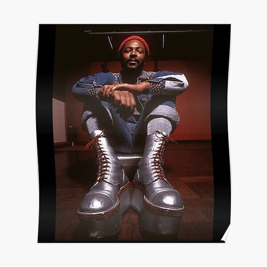 Marvin Gaye Premium Matte Vertical Poster