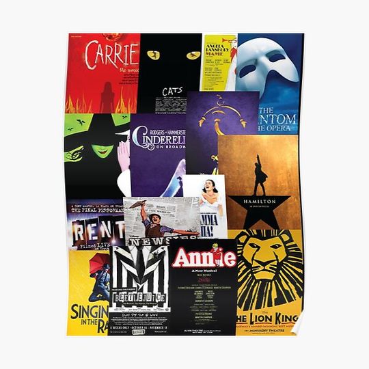 Discover Broadway Posters Premium Matte Vertical Poster