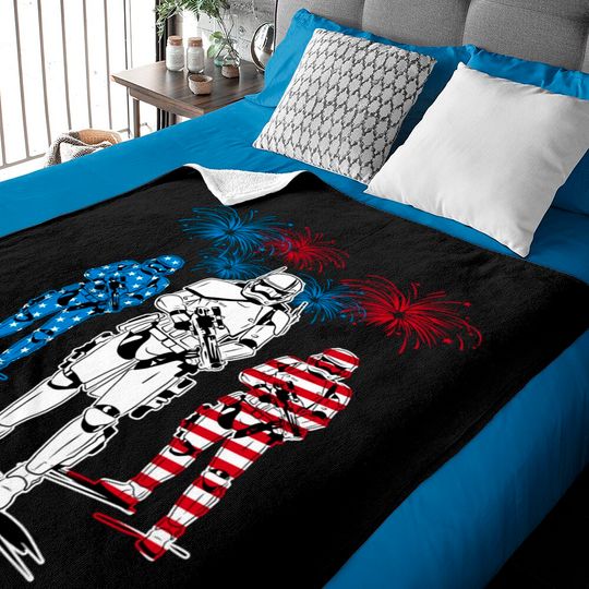 Star Wars Fourth of July, Disney 4th of July Baby Blankets, USA Baby Blankets Baby Blankets, Disney Fourth of July Matching Family Tees, America Baby Blankets, USA pride