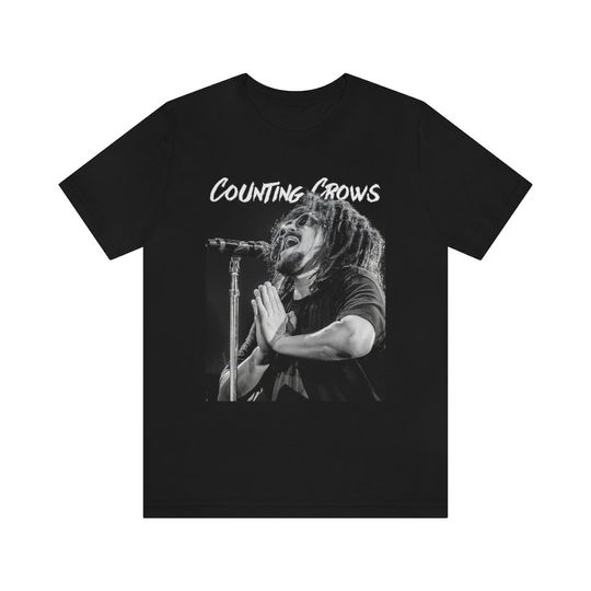 Counting Crows / Aesthetic Clothing Premium Unisex Crew Neck T-Shirt / 90s Music shirt Gift / Birthday Gift / Vintage Music / Minimalist