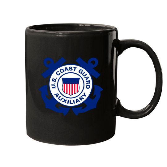 Discover Coast Guard Auxiliary Polo Mugs