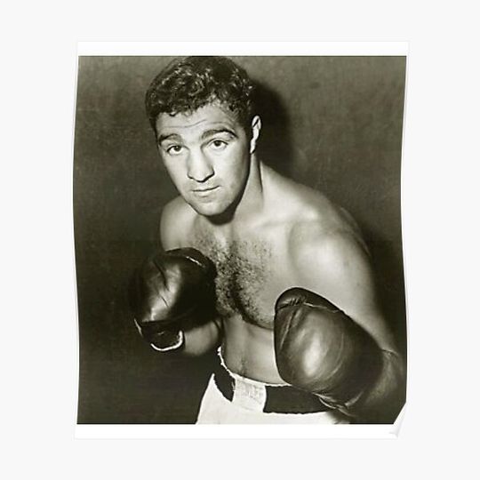 Discover Rocky Marciano Premium Matte Vertical Poster
