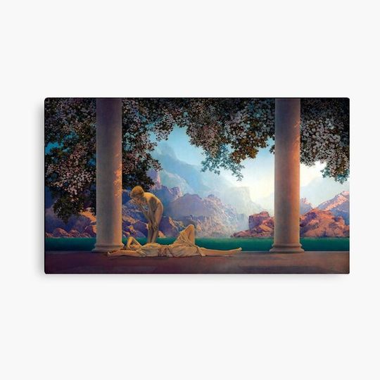 Discover Maxfield Parrish - Daybreak 1922 Canvas