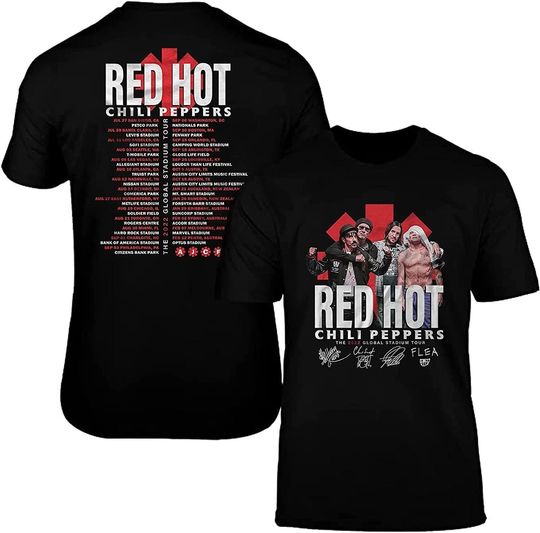 Red Hot Chili Peppers Unlimited Love Tour Shirt