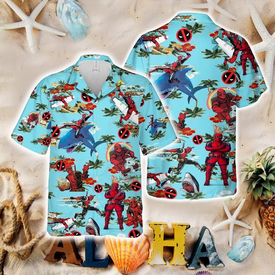 Deadpool Hawaiian Shirt